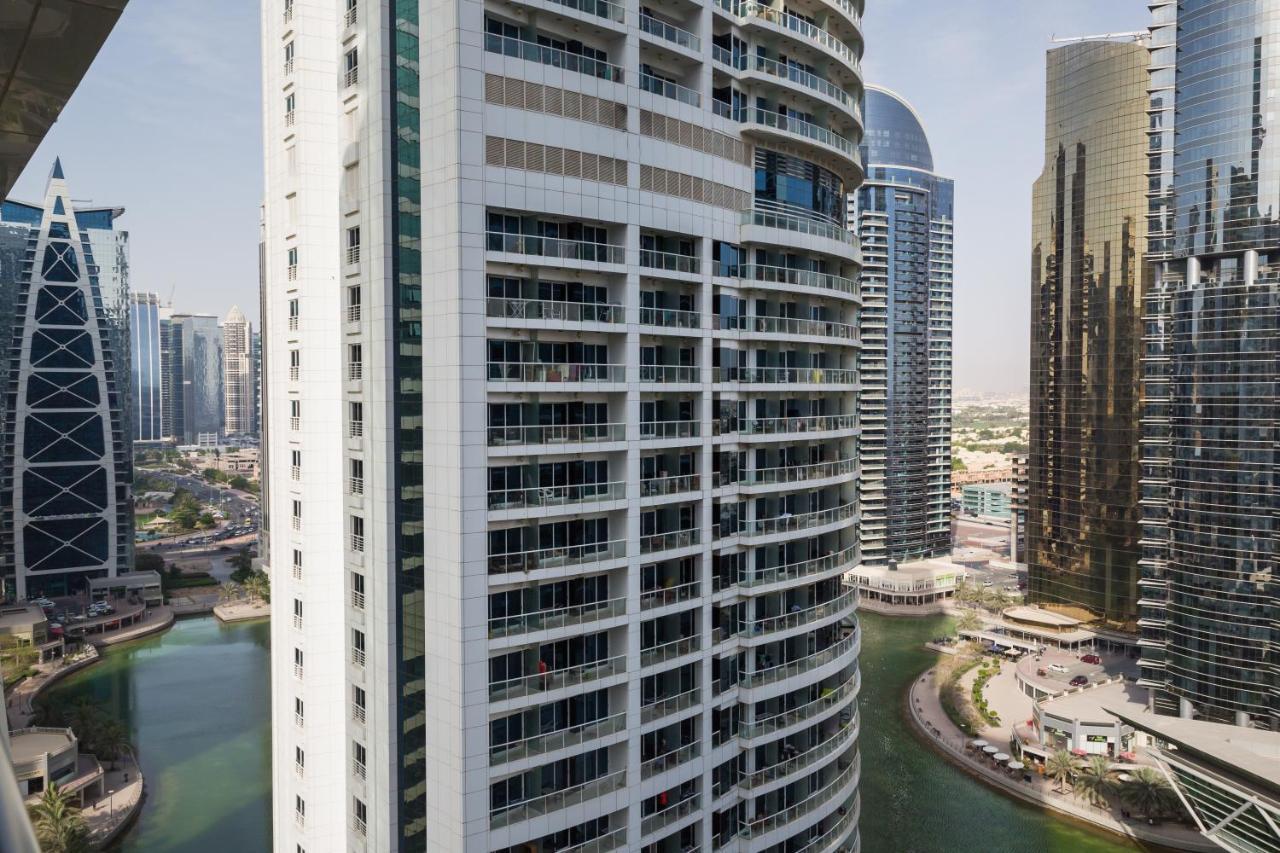 شقة Higuests - Cozy Studio With Panoramic Views On The Lake دبي المظهر الخارجي الصورة